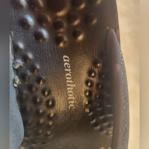 AREOTHOTIC Women's Sparkle Platform Sandals Black Size 7 - Picture 5 of 8